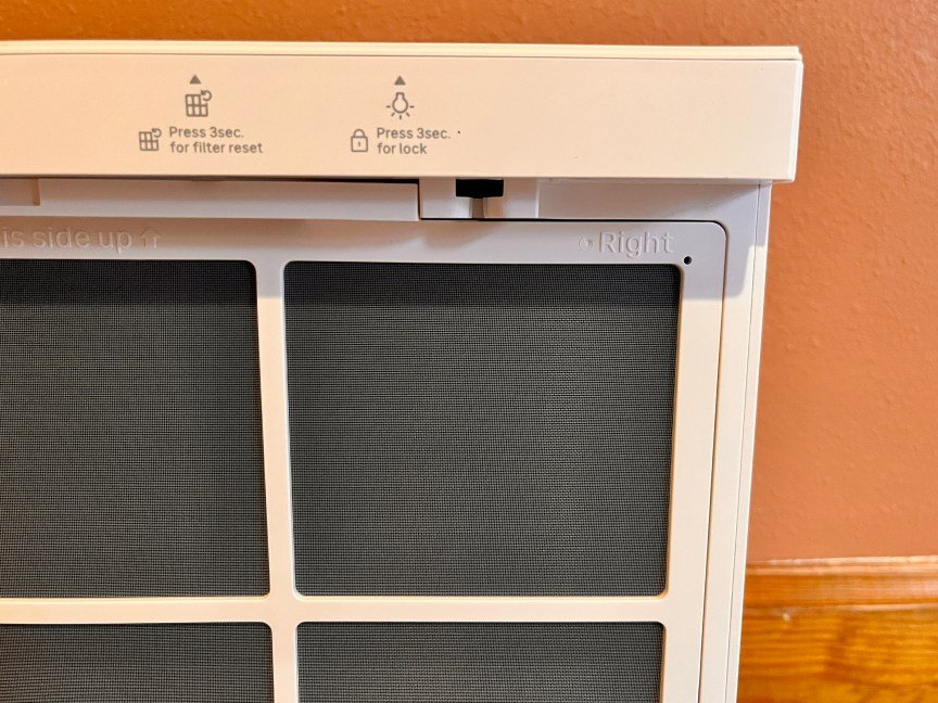 An air purifier filter