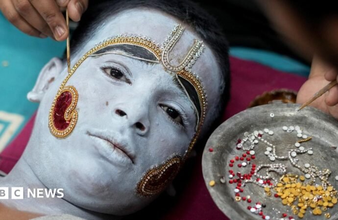 In pictures: Dussehra celebrated across India as a symbol of good over evil