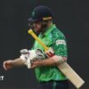 Ireland Cricket: Skipper Paul Stirling out of remainder of Namibia series