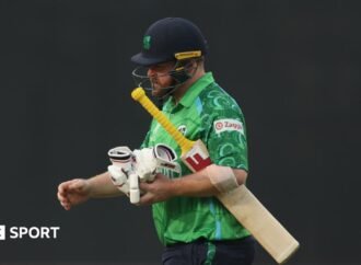 Ireland Cricket: Skipper Paul Stirling out of remainder of Namibia series