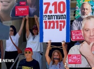 Israelis demand accountability over 7 October failures three years after attacks