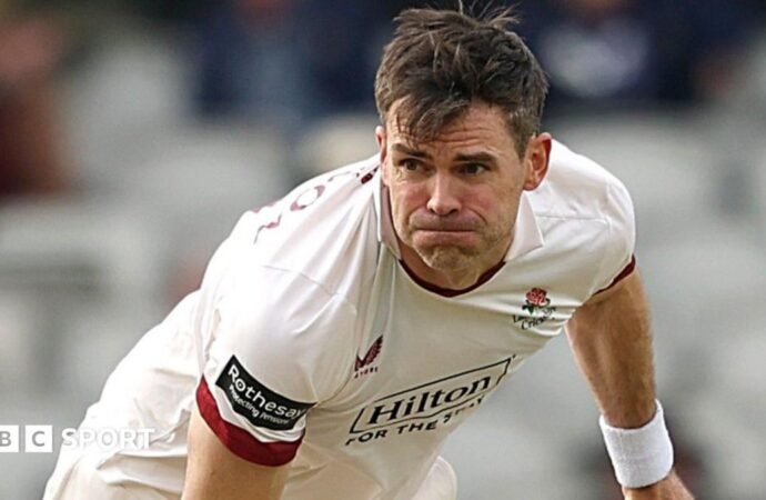 James Anderson not offered new contract by Lancashire