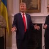 James Austin Johnson’s Trump Stops by ‘SNL U.K.’ for Meeting With Burnham and Zelenskyy: ‘You Don’t Have One Guy Who Can Play Trump?’