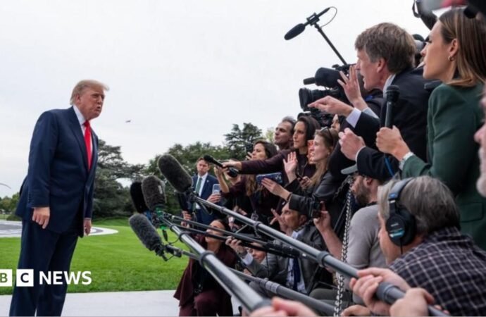 Justice Department investigating television networks over Trump pool coverage