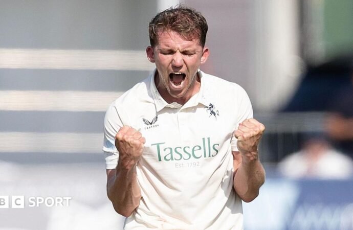 Kent paceman Matt Milnes praises ‘amazing’ head coach Adam Hollioake