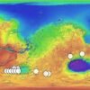 Map Showing Potential Origins of Martian Meteorite Teghaza 001 – NASA Science