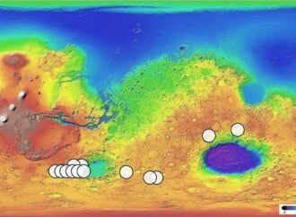Map Showing Potential Origins of Martian Meteorite Teghaza 001 – NASA Science