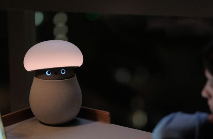 Meet Mori, a Cute Robot Mushroom That Doesn’t Really Say (or Do) Anything
