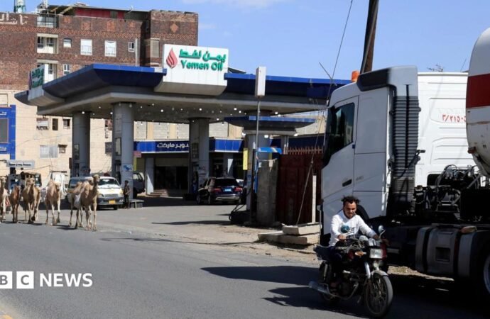 Missiles intercepted near Riyadh after Saudi coalition hits Yemen fuel depot