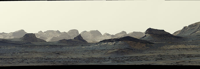 NASA’s Curiosity Captures Dawn Breaking on Wind-Carved Cliffs – NASA Science