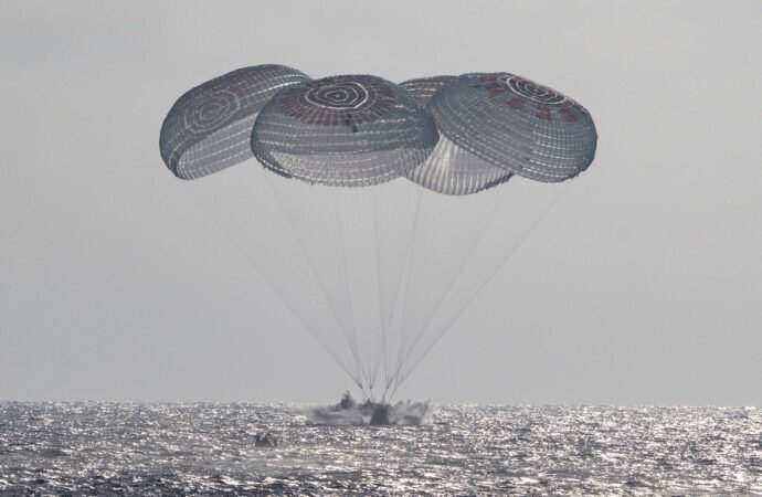 NASA’s SpaceX Crew‑12 Splashes Down, Sets Briefing to Discuss Mission – NASA