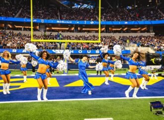 NFL Introduces Celebrity Guest Cheerleaders: On the Sidelines With Comedian Atsuko Okatsuka and the L.A. Rams (EXCLUSIVE)