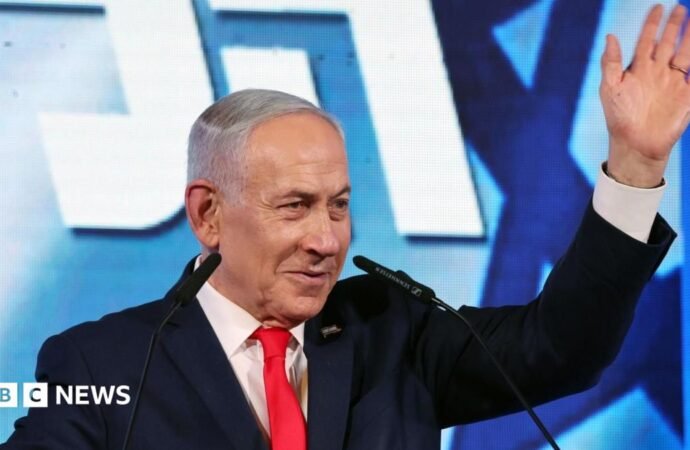 Netanyahu’s bloc leading Israel election but short of majority, partial results show