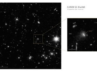 New comet accidentally discovered by space telescope