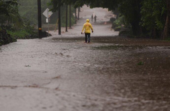 Nolo strengthens to a hurricane again in the Pacific Ocean