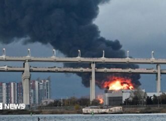 Oil facilities hit in deadly overnight attack on St Petersburg
