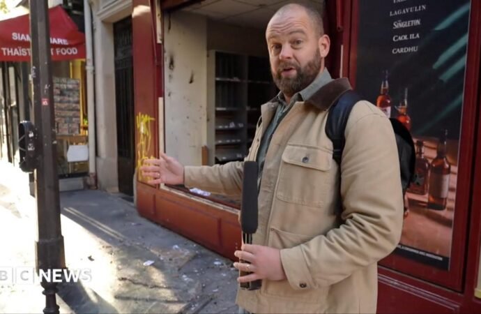 Parisians wake up to protest damage and looted shops
