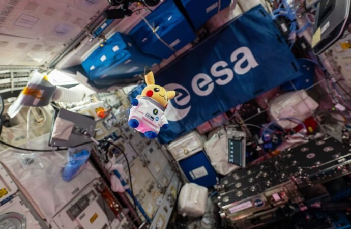 Pikachu spent 67 days in space