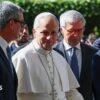 Pope walking and recovering ‘as expected’ after surgery, doctors say