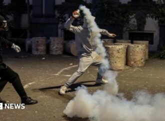 Protesters and police in Albania fight in seventh day of violent clashes