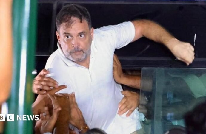 Rahul Gandhi: Delhi police detain opposition leader demanding CEC Gyanesh Kumar’s resignation