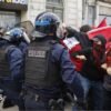 Riot police clash with students as education protests rage in France