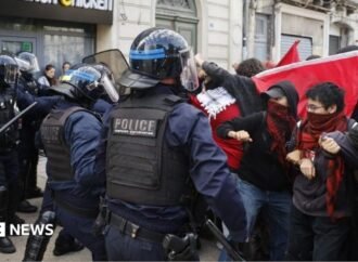 Riot police clash with students as education protests rage in France