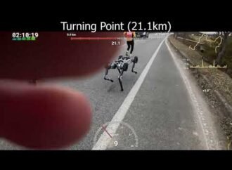 Robot dog runs a marathon faster than the average human, all on a single charge