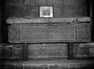 Roman sarcophagus inside Westminster Abbey originally held a different body