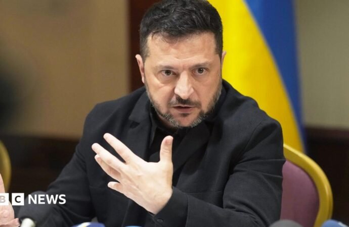 Russia accuses Ukraine of attacking oil refinery after Zelensky says strikes to resume