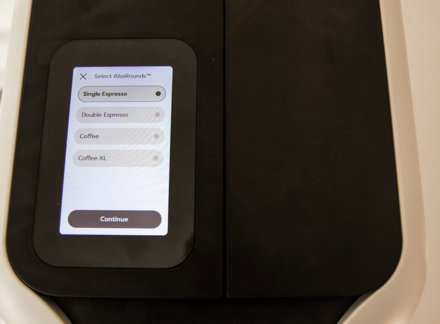 keurig alta touchscreen