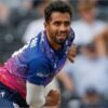 Shafiqullah Ghafari: Durham bowler extends contract for 2027 season