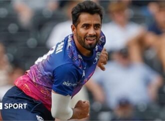 Shafiqullah Ghafari: Durham bowler extends contract for 2027 season