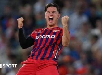 Sonny Baker: England and Hampshire bowler on winning PCA award