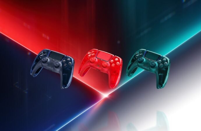 Sony Wants You to Forget About Discs With Its Gorgeous Transparent Controllers