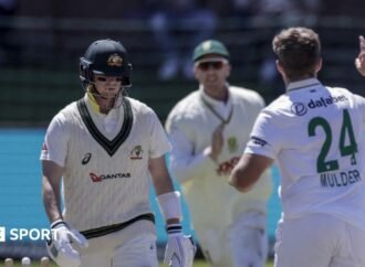 South Africa v Australia: Tourists bundled out for 99 in stark collapse