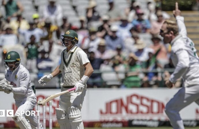 South Africa vs Australia: Marnus Labuschagne hits record low but new guard stand up for tourists
