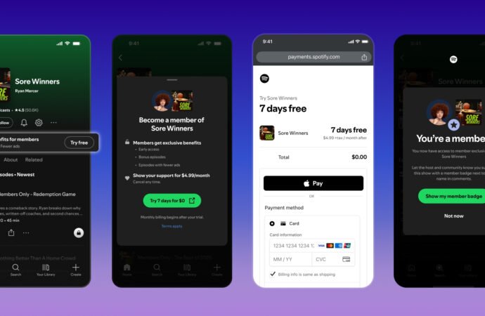 Spotify Launches Paid Fan Memberships for Podcast Creators – CNET