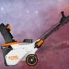 Stihl built its first battery-powered snow thrower to offer plenty of power with minimal maintenance