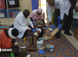 Sudan army drones hit mourners and fuel market killing more than 200 people, sources say
