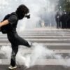Tear gas in Paris and Marseille as school protests spread and grow across France