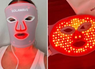 The Solawave Red Light Therapy Mask, our favorite flexible LED mask, is still $130 off even though Prime Day ended.