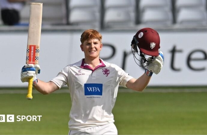 Thomas Rew: England Lions captain signs Somerset deal to end of 2029