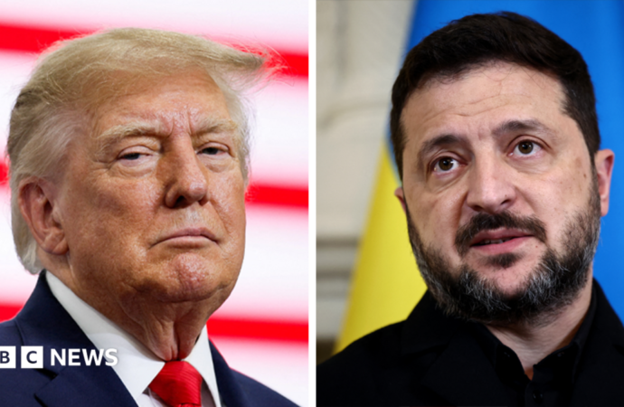 Trump and Zelensky appear at loggerheads despite Oslo optimism