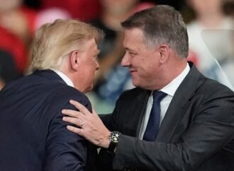 Trump announces at a Georgia campaign rally that Audi will build a new auto factory in the state