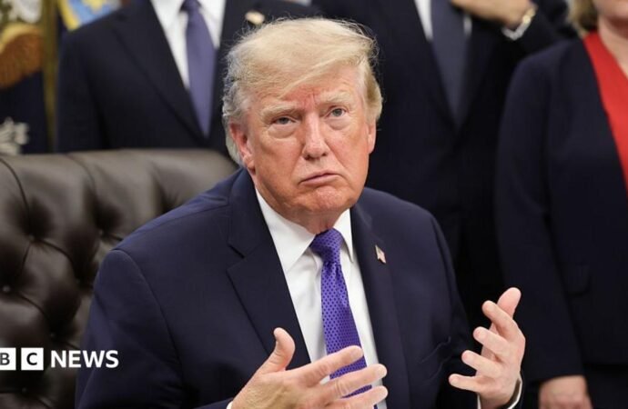 Trump says ‘some’ munitions are low as Iran stalemate grinds on