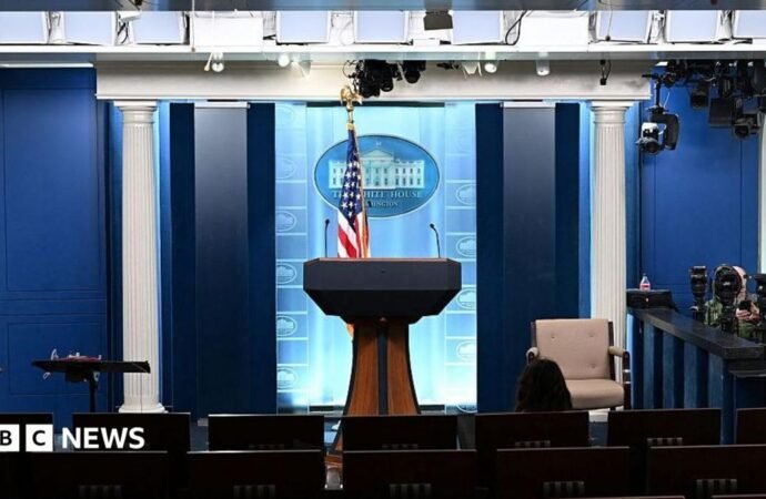Trump’s media bans ‘deprive the public’, press freedom groups argue