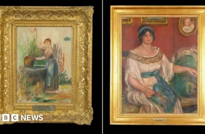 Two paintings stolen from Renoir Museum in France are recovered