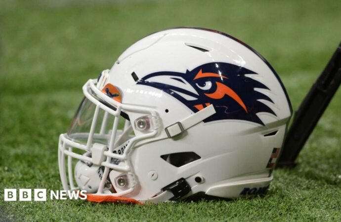 US airman dies as daredevil descent goes wrong before Texas college football game