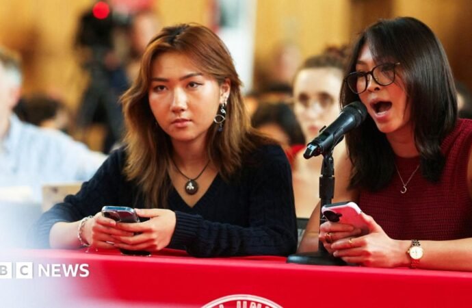 Watch: Cornell students hold public hearing over rape case